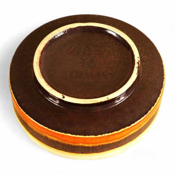 SOLD   Vintage Circular Ceramic Pottery Cigar Ashtray - Image 6