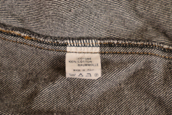 90's Kathleen Madden Black Jean Jacket - Image 6