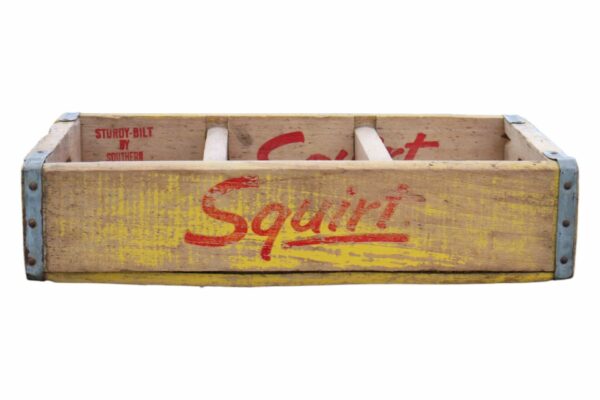 1967 Squirt Soda Wooden Crate From Buffalo, NY