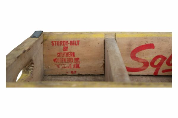 1967 Squirt Soda Wooden Crate From Buffalo, NY - Image 3