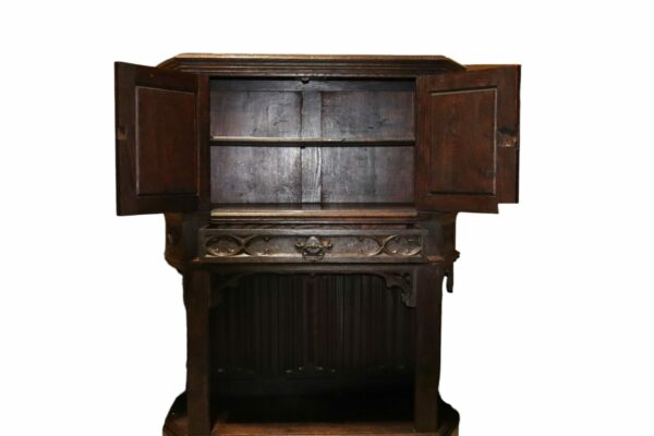 Gothic Style Sideboard Circa 1870s - Image 8