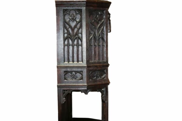 Gothic Style Sideboard Circa 1870s - Image 5