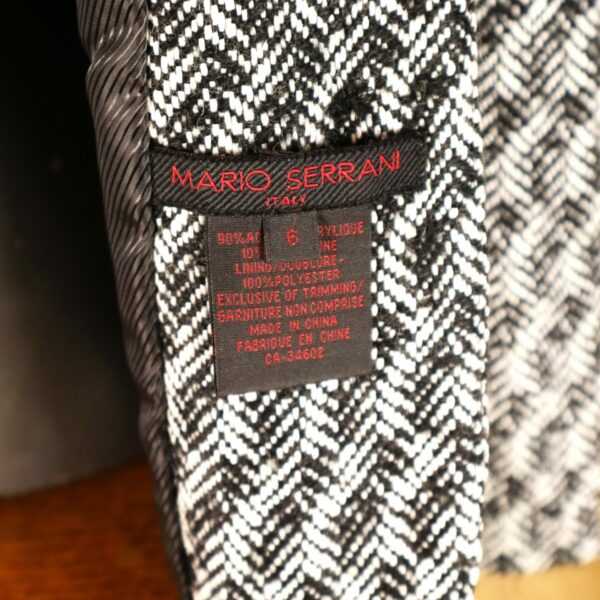 Mario Serrani Italy Tweed Blazer - Image 2
