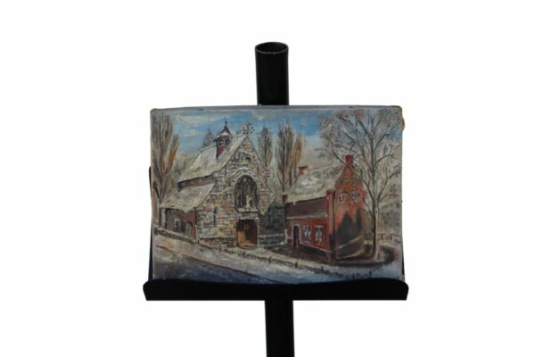 Vintage Signed With Year Still Life Oil Painting On Canvas - Image 3