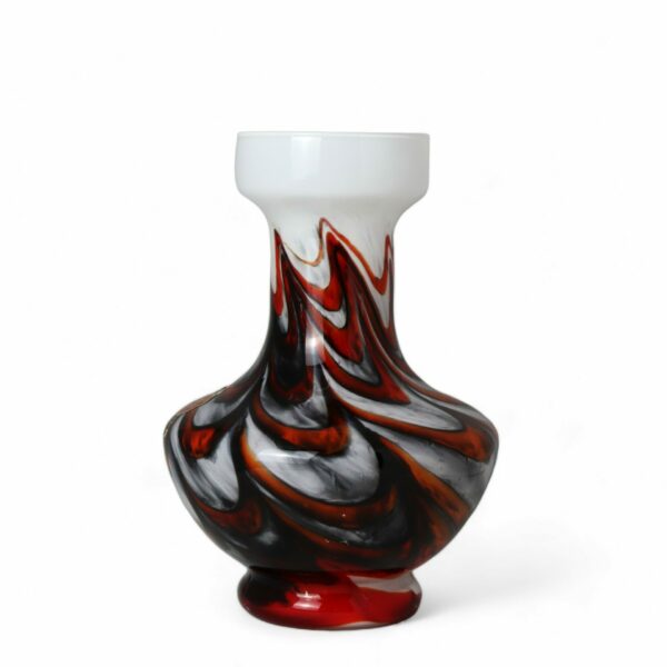 1970s Carlo Moretti Opaline Art Glass Vase - Image 3