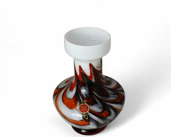 1970s Carlo Moretti Opaline Art Glass Vase - Image 2