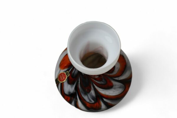 1970s Carlo Moretti Opaline Art Glass Vase - Image 8