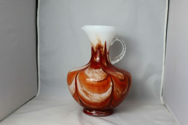 1970s Carlo Moretti Opaline Art Glass Jug - Image 7