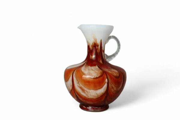 1970s Carlo Moretti Opaline Art Glass Jug - Image 4