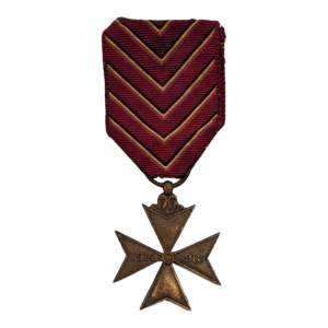 WW1 Belgium Bronze Cross 1914-1918
