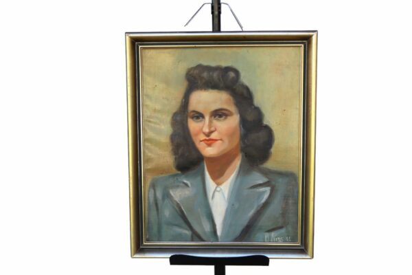 Vintage Oil Painting On Canvas