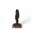 Art Deco Bronze Female Bust on a Marble Base - Image 2