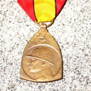 WW1 Belgium Commemorative Bronze War Medal