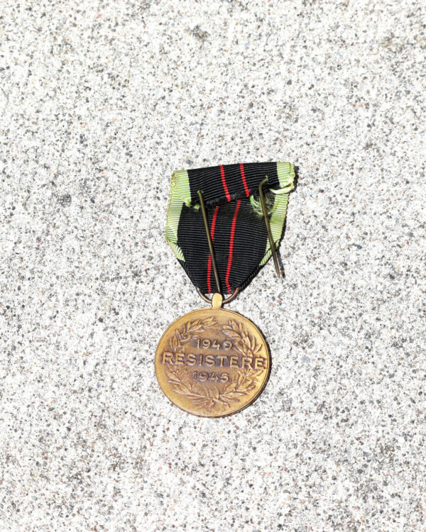 WW2 Belgium Resistance Bronze medal - Image 2
