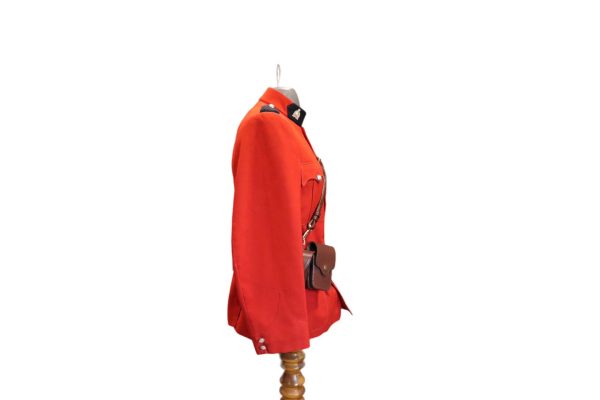 Original 1970s Royal Canadian Mounted Police R.C.M.P Red Serge Uniform with Holster and Handcuff Pouch - Image 3