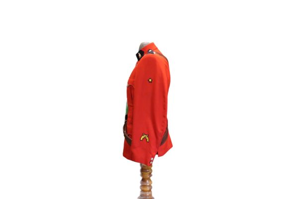 Original 1970s Royal Canadian Mounted Police R.C.M.P Red Serge Uniform with Holster and Handcuff Pouch - Image 6