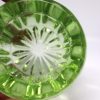 Antique Green Uranium Glass Salt Dish - Image 6