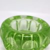 Antique Green Uranium Glass Salt Dish - Image 4