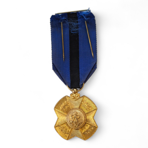Original Belgian Medal, Order of Leopold II, Medal Gold, 1st class. - Image 3