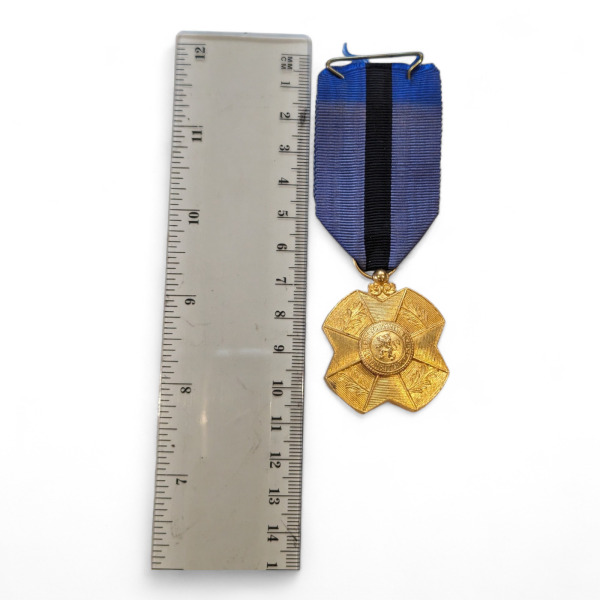 Original Belgian Medal, Order of Leopold II, Medal Gold, 1st class. - Image 2