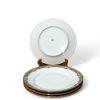 4 Vintage Limoges Dinner Plates Designed by Emile Madesclaire - Image 3