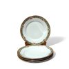 4 Vintage Limoges Dinner Plates Designed by Emile Madesclaire
