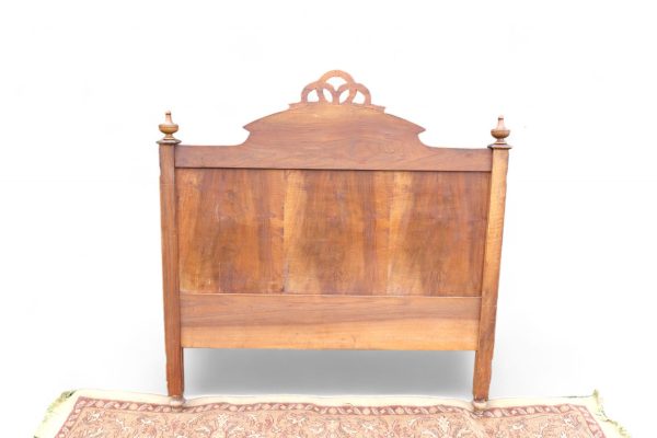Antique French Oak Double Bed. - Image 7