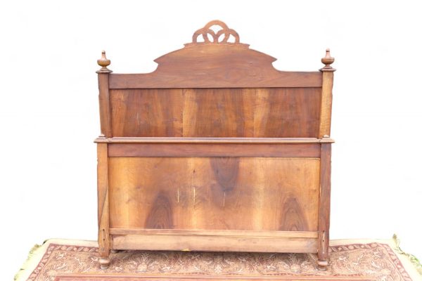 Antique French Oak Double Bed. - Image 8