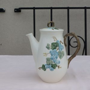 Sculpture Grape Coffee Pot by Metlox.