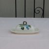 Sculpture Grape Butter Dish by Metlox. - Image 2