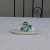 Sculpture Grape Butter Dish by Metlox.