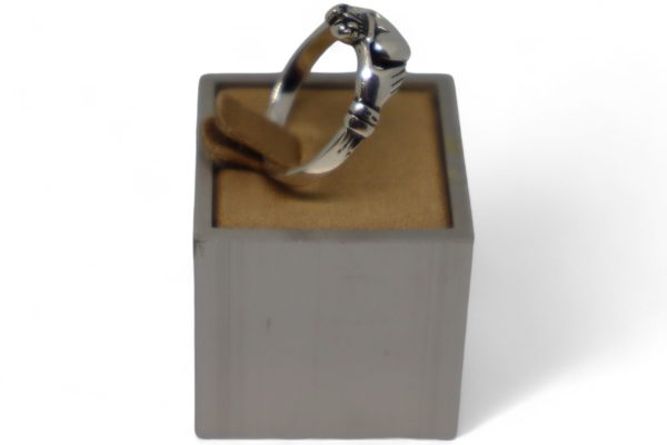 Claddagh Sterling Silver Ring - Image 4
