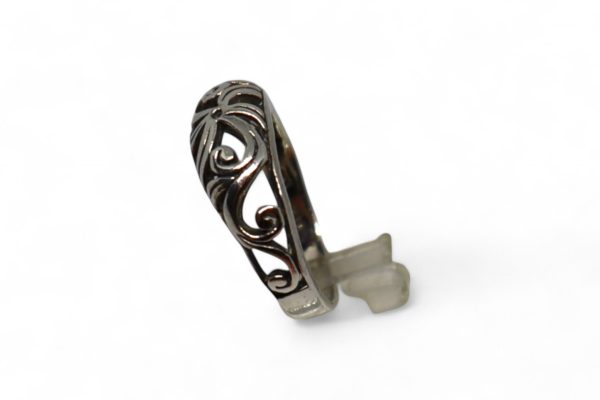 Sterling Silver Filigree Dome Ring - Image 4