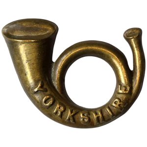 Kings Own Yorkshire Light Infantry Boer War shoulder title.