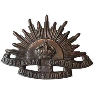 WW1 Australian Commonwealth Military Force Cape Badge